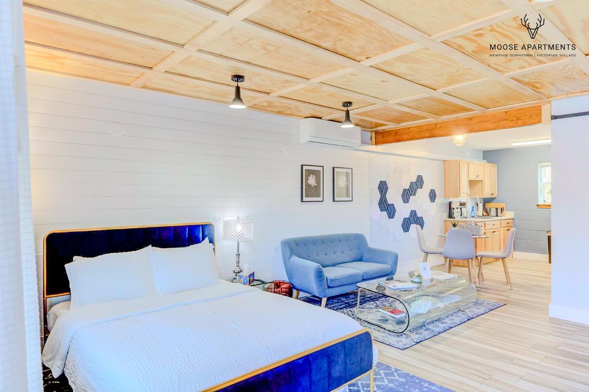 The Moose #3 - Modern Luxe Studio With Free Gated Parking & Wifi Мемфис Экстерьер фото