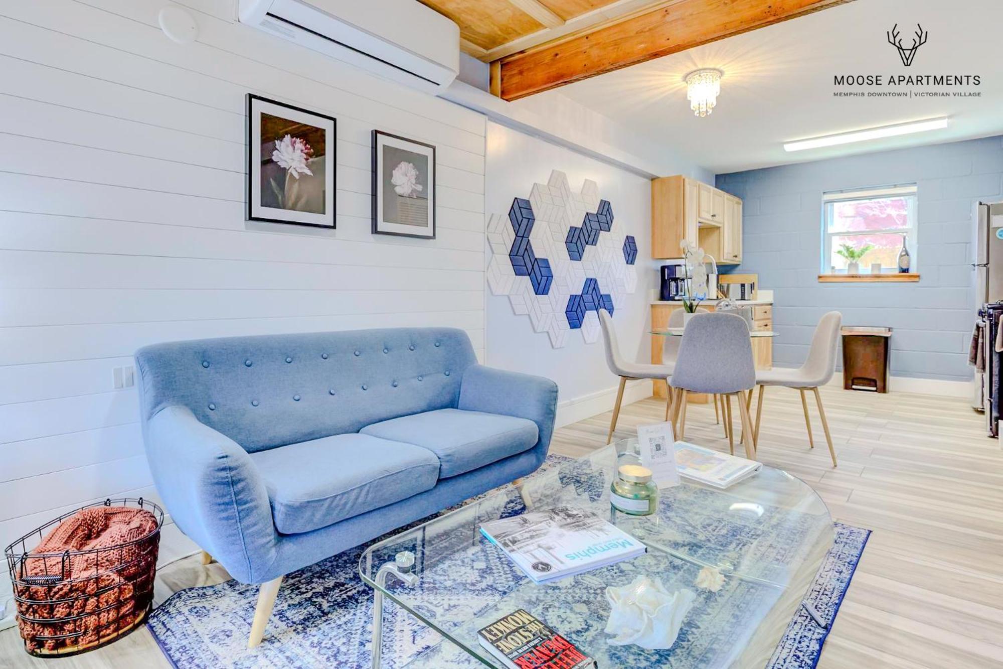The Moose #3 - Modern Luxe Studio With Free Gated Parking & Wifi Мемфис Экстерьер фото